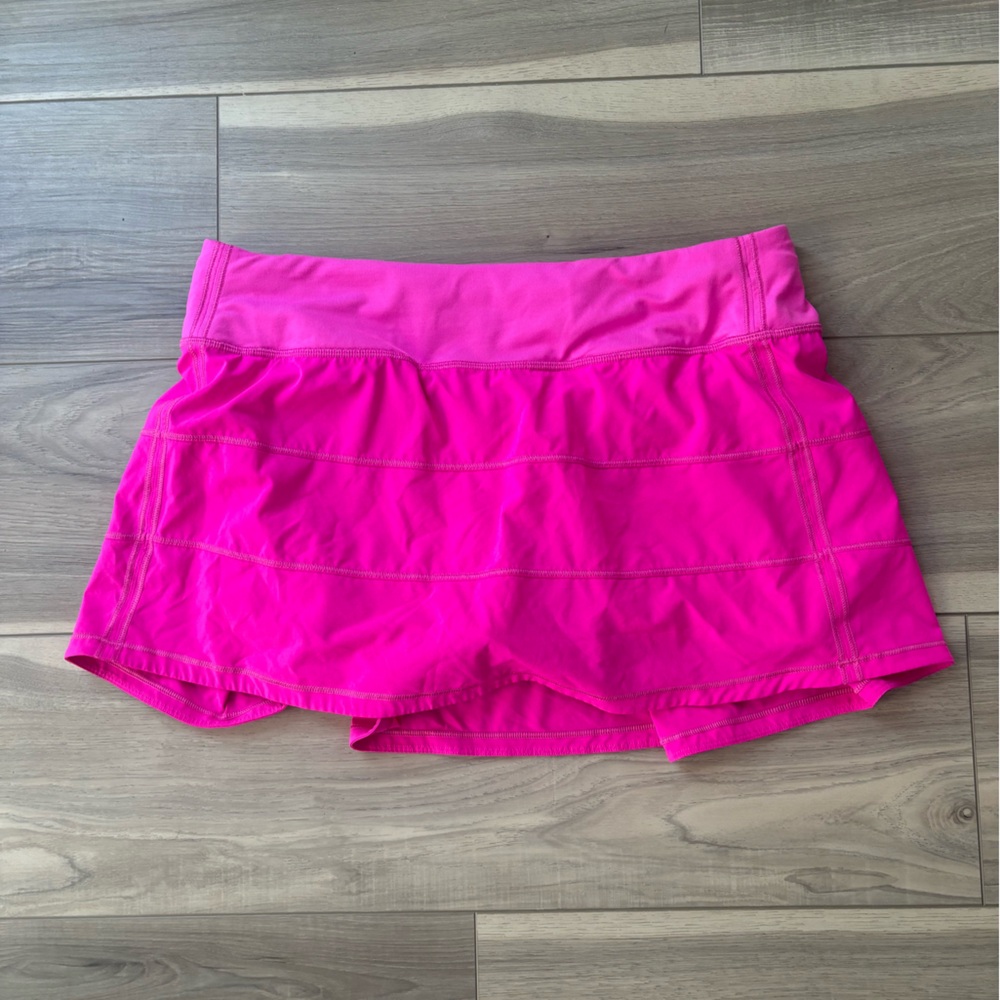 Lululemon Athletica Pink Mini Skirt